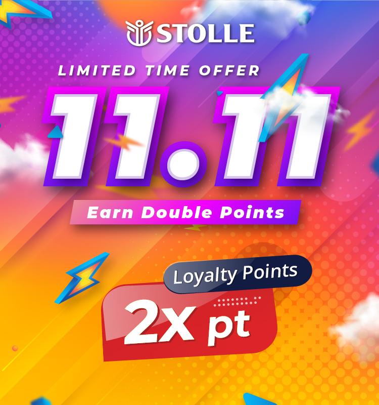 11.11Promotion – Double Points & Free Gift
